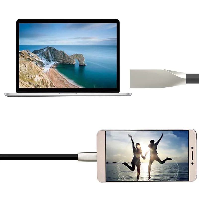 Universal Micro USB Fast Cell Phone Charging Data Sync Charger Cable Lead  for Samsung Xiaomi Huawei LG Android Tablet