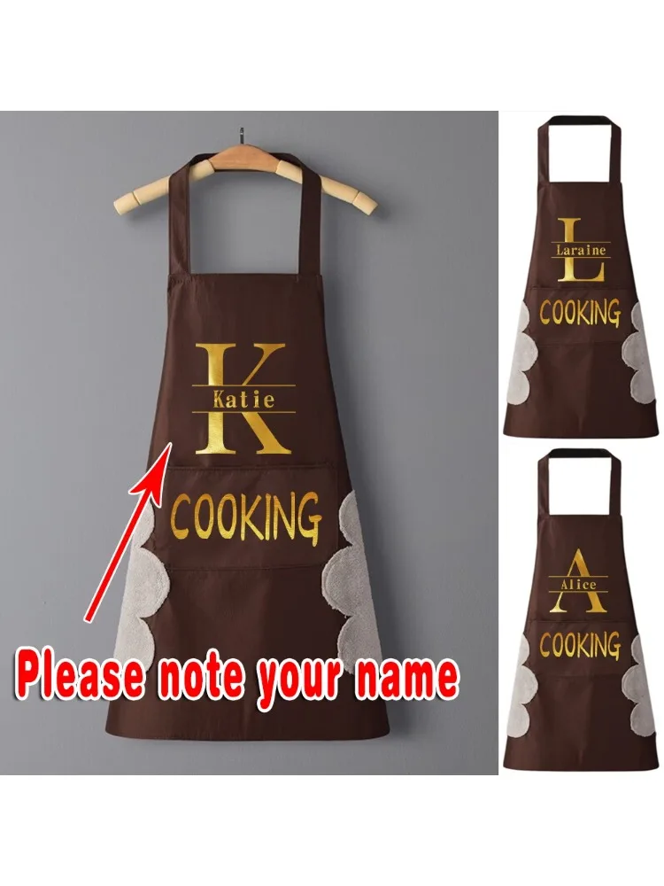 Personalized Customized Cleaning Tools Kitchen Apron Multifunctional Dirt-resistant, Oil-proof and Waterproof Unisex Apron.