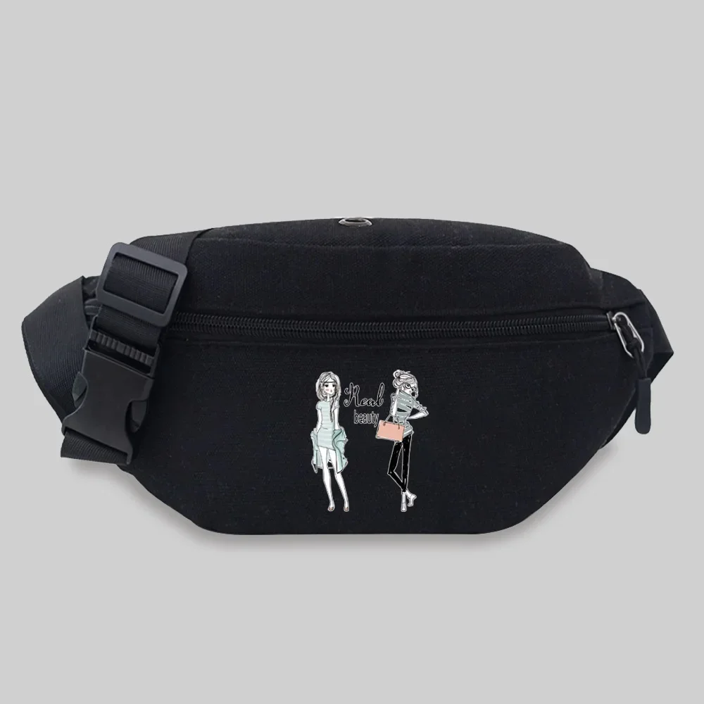 New  Bum Bag 2025 Fashion Unisex Messenger Chest Bags Student Waist Bag Convenient Leisure Friends Seires Styles Fanny Pack