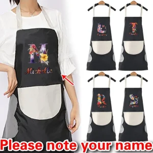 Personalized Customized Camping Picnic Kitchen Cooking Apron Restaurant Chef Apron Outdoor Kitchen Supplies