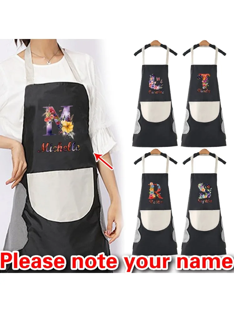 Personalized Customized Camping Picnic Kitchen Cooking Apron Restaurant Chef Apron Outdoor Kitchen Supplies