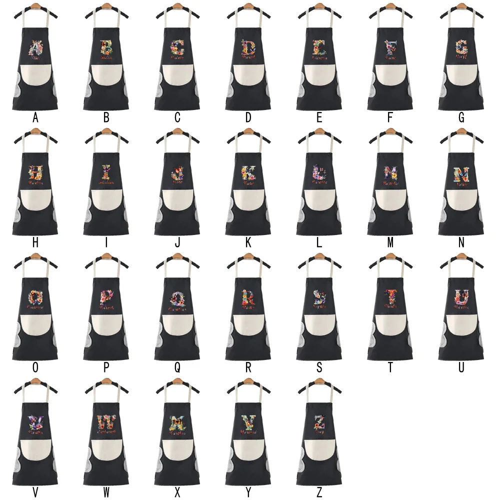 Personalized Customized Camping Picnic Kitchen Cooking Apron Restaurant Chef Apron Outdoor Kitchen Supplies