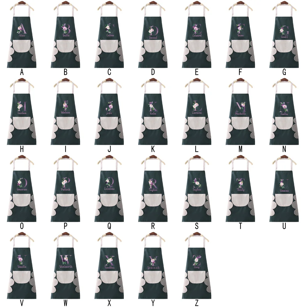 Personalized Customized Printed Apron, Kitchen Cooking Cleaning Apron for Male and Female Adult Chefs.