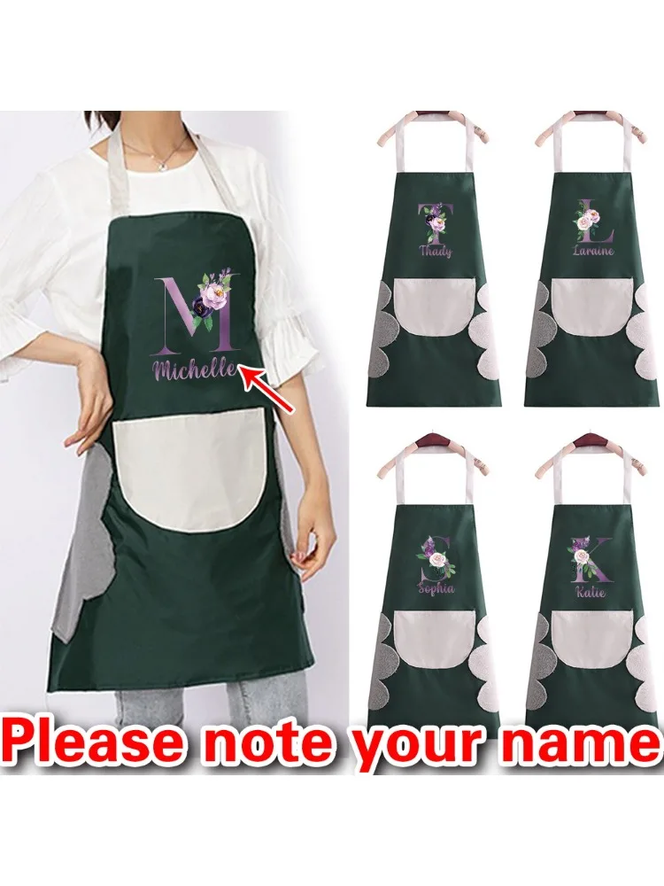 Personalized Customized Printed Apron, Kitchen Cooking Cleaning Apron for Male and Female Adult Chefs.