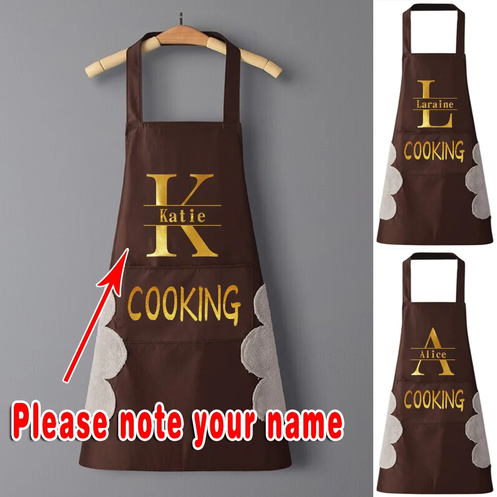 Personalized Customized Cleaning Tools Kitchen Apron Multifunctional Dirt-resistant, Oil-proof and Waterproof Unisex Apron.