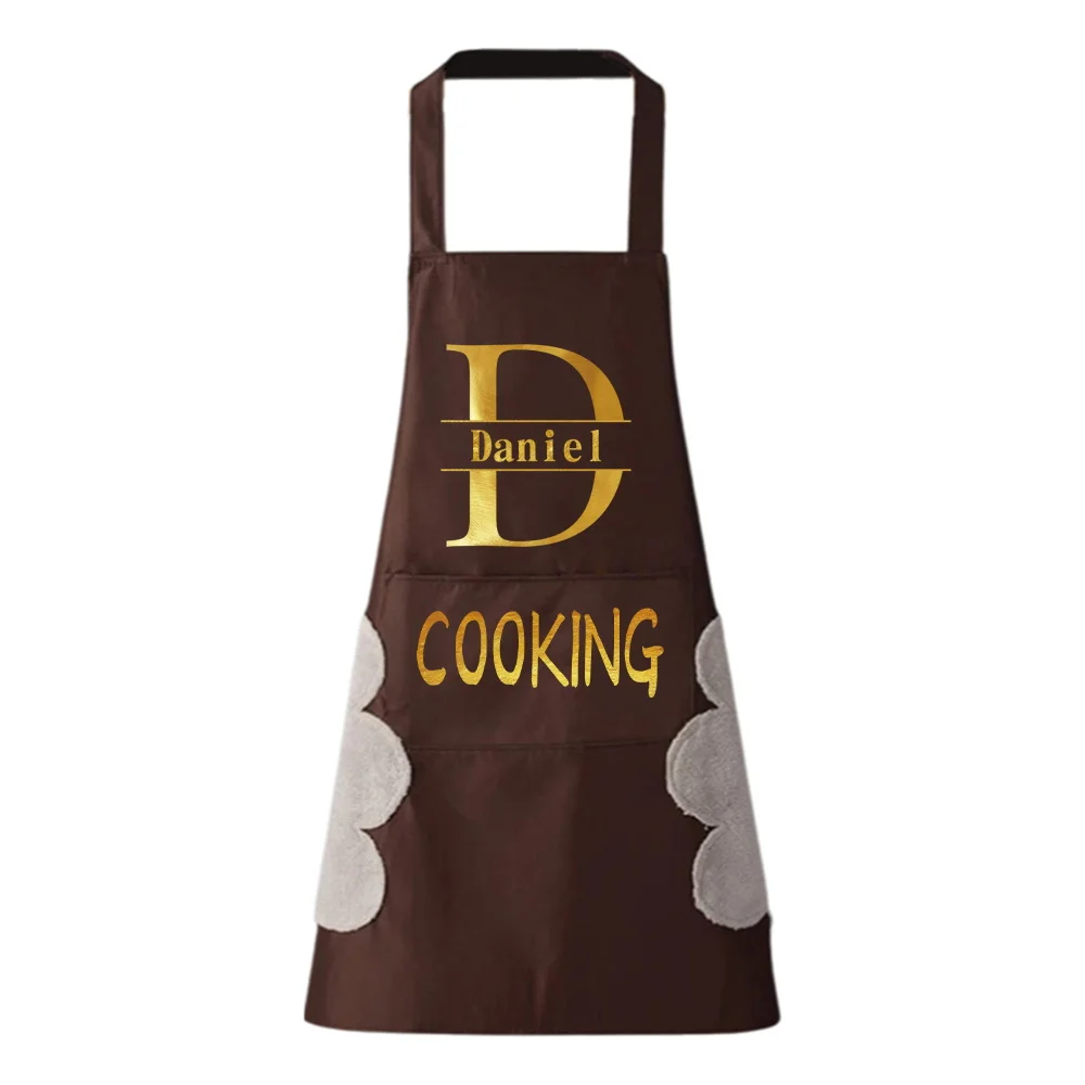 Personalized Customized Cleaning Tools Kitchen Apron Multifunctional Dirt-resistant, Oil-proof and Waterproof Unisex Apron.