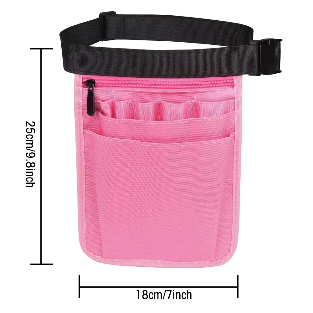 Nurse Waist Bag Large Capacity Medical Supplies Storage Bumbag Love Letter Series High-quality Multi Pocket Zipper Work Bags