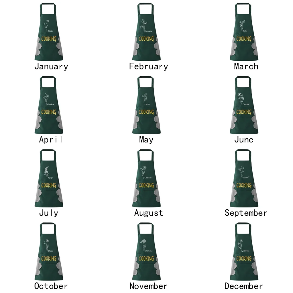 Chef Apron for Men and Women Household Cleaning Tools Catering Baking Accessories Can Be Customized Wholesale.