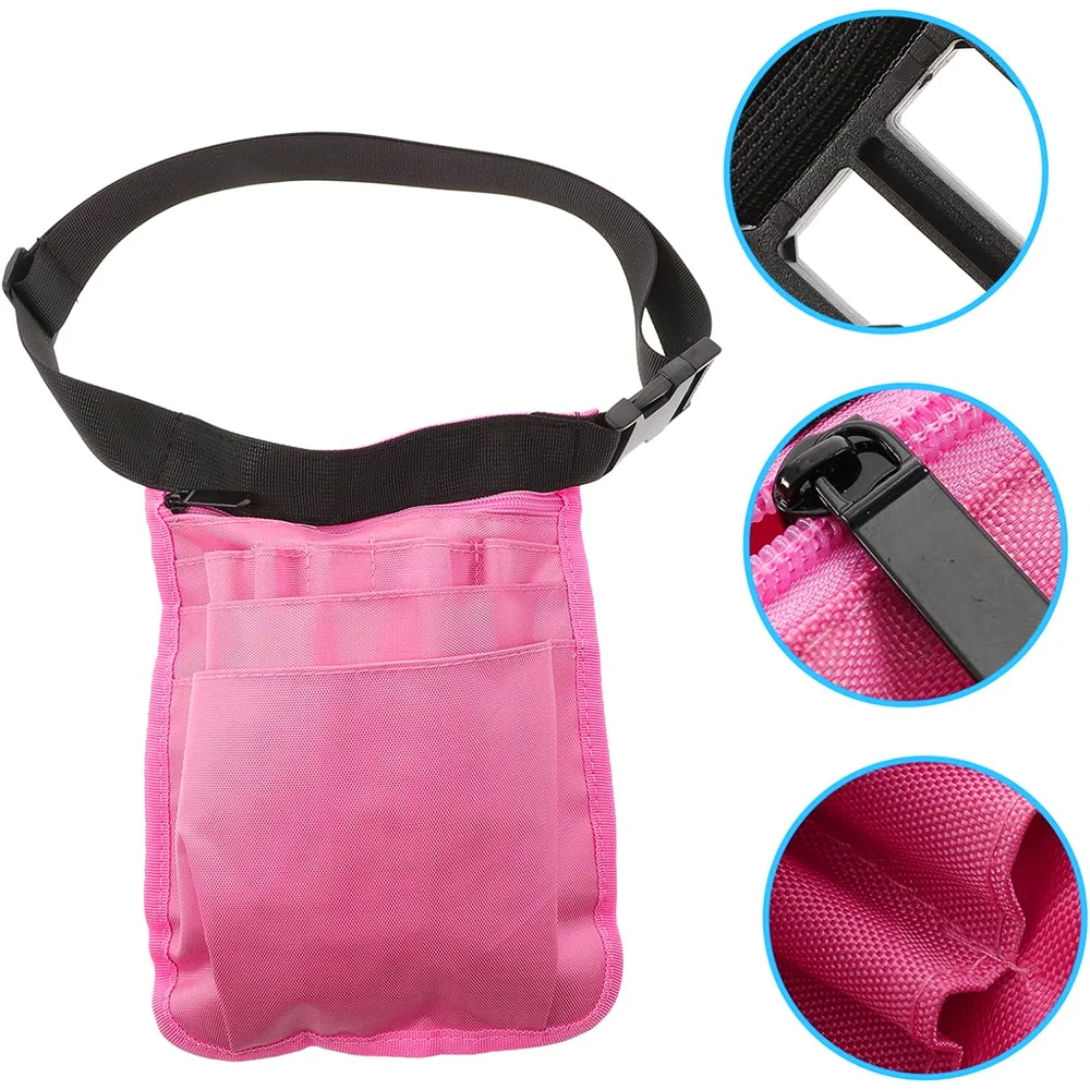 Nurse Waist Pocket Medical Supplies Storage Bag Nurse Universal Waist Pack Multi Pocket Storage Bags Butterfly Letter Series