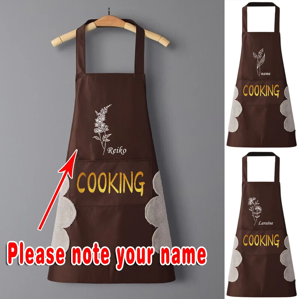 Personalized Customized Printed Apron for Household Cleaning, Cooking, Catering, Housework, Cleaning,