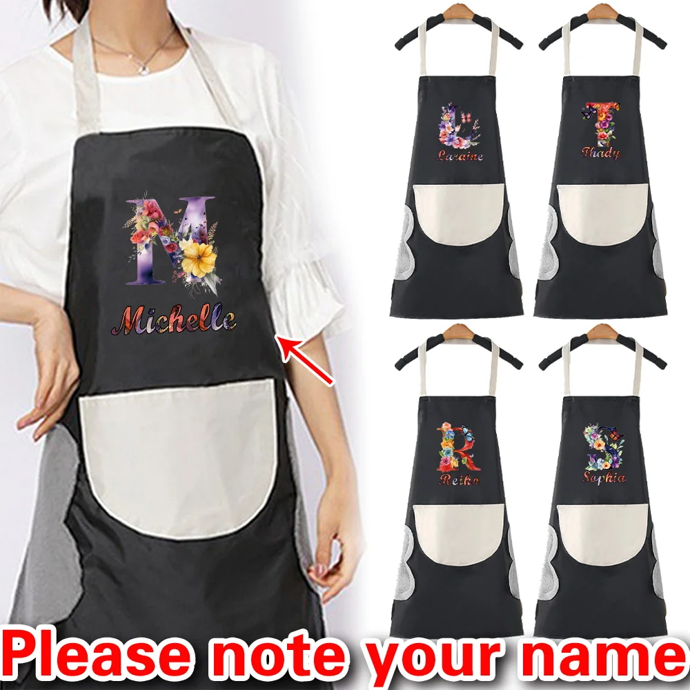 Personalized Customized Camping Picnic Kitchen Cooking Apron Restaurant Chef Apron Outdoor Kitchen Supplies
