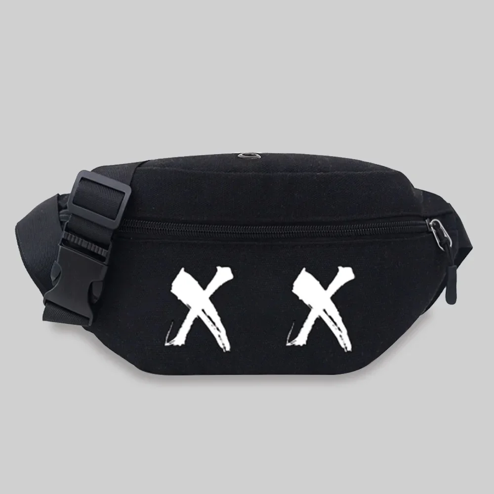 Waist Bag Small Crossbody Sling Bags Chest Pattern Series Messenger Waist Bag Chest Bag Leisure Sports Canvas Fanny Pack