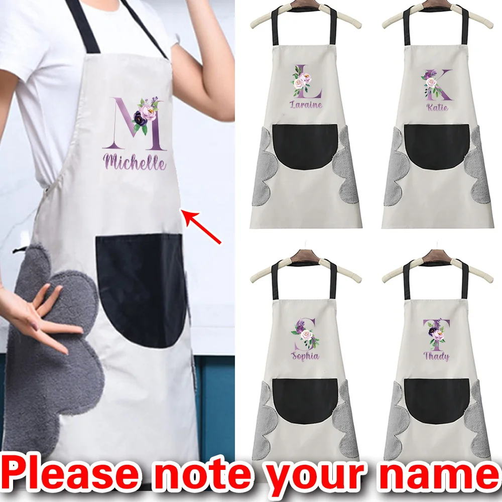 Personalized Customized Dirty and Oil-resistant Coffee Printing Apron Kitchen Accessories