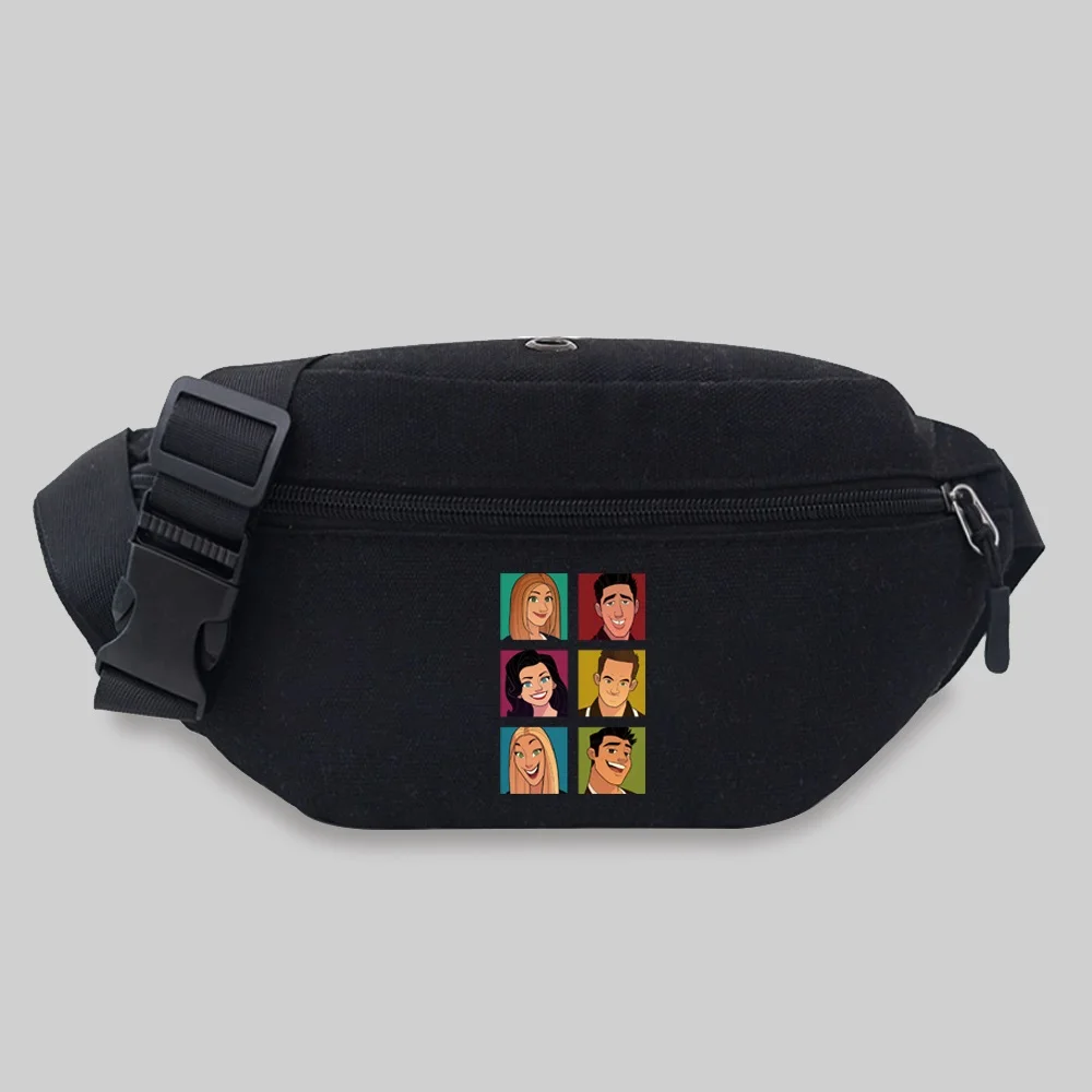 New  Bum Bag 2025 Fashion Unisex Messenger Chest Bags Student Waist Bag Convenient Leisure Friends Seires Styles Fanny Pack