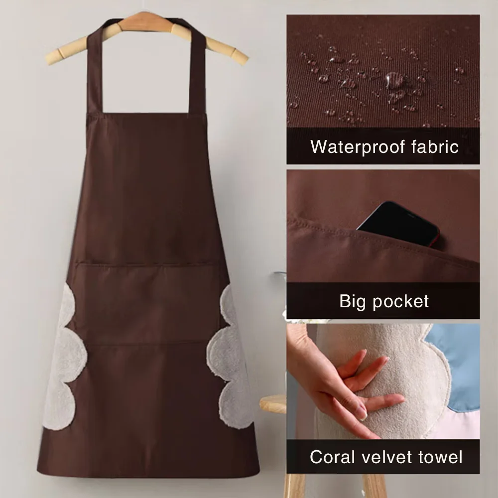 Personalized Customized Cleaning Tools Kitchen Apron Multifunctional Dirt-resistant, Oil-proof and Waterproof Unisex Apron.