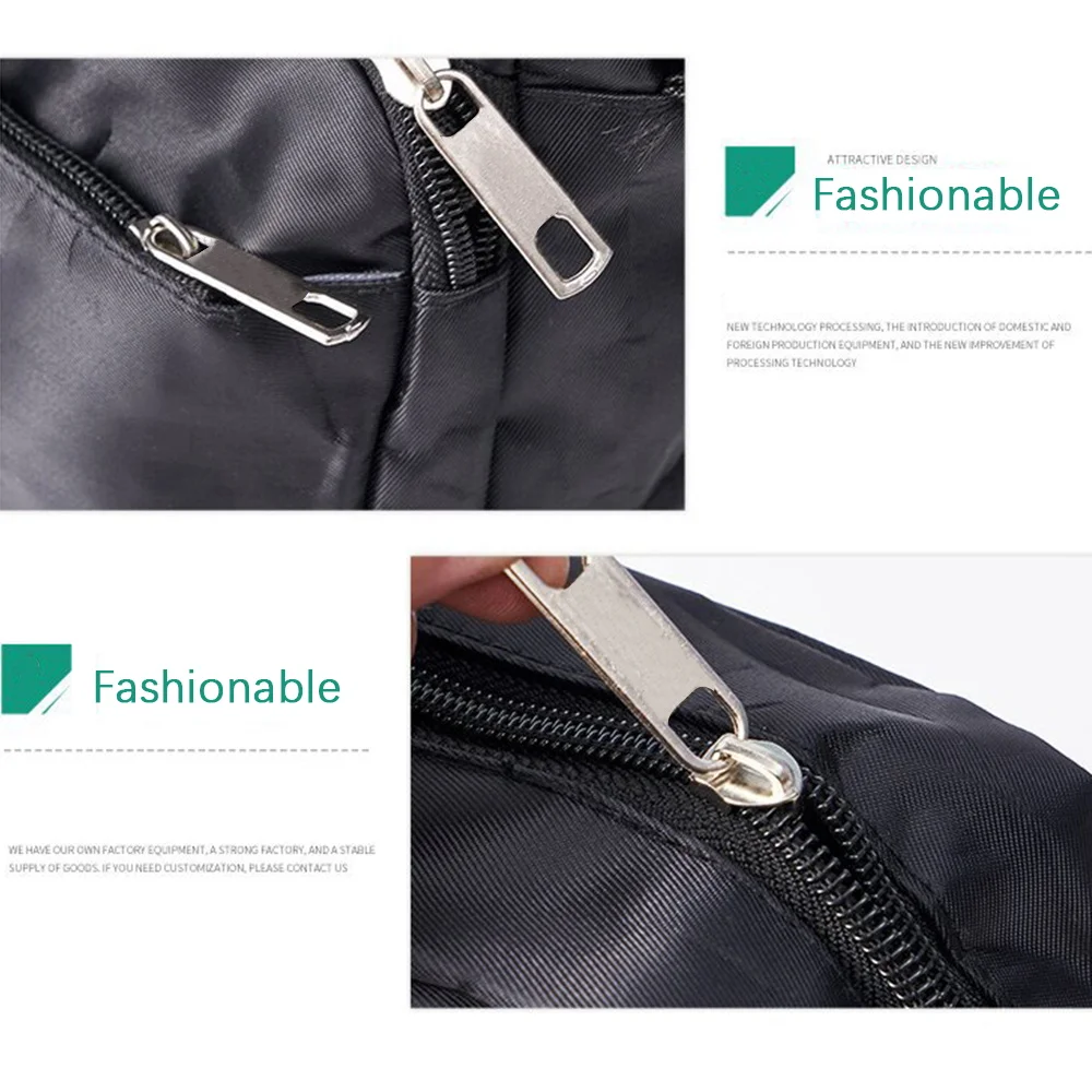 New Fashionable Minimalist Large Capacity Multi Layered Storage Bag Outdoor Travel Work Commuting Single Shoulder Crossbody Bag