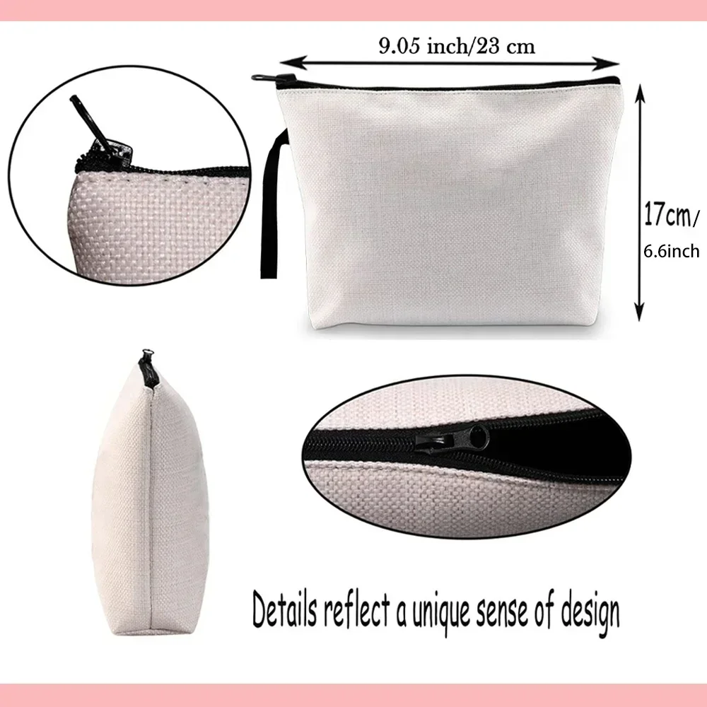 Makeup Bag 1PC Foldable Storage Cosmetic Pack Toiletry Handbag Women Cosmetic Zipper Storage Bags Garland Letter Series