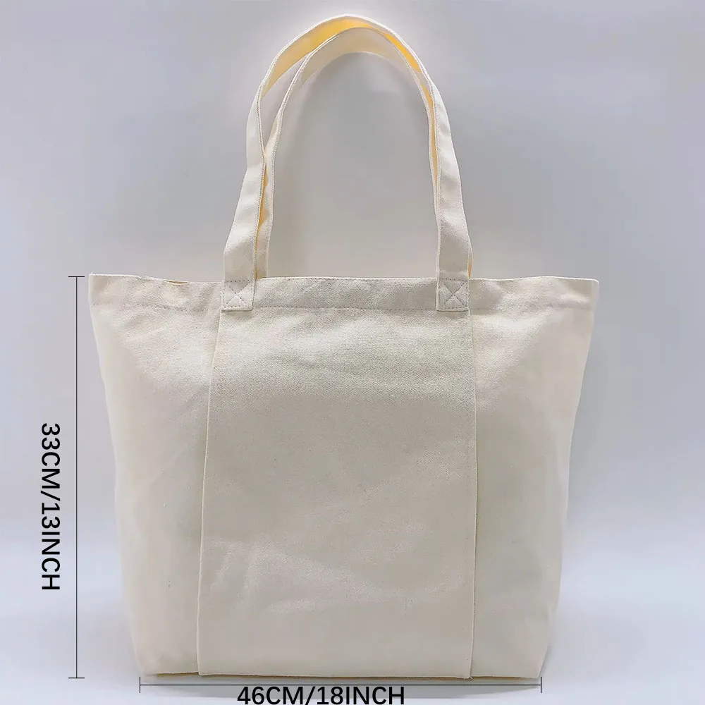 Canvas Yoga Bag Foldable Single Shoulder Large Capacity Portable Fitness Sports Multi functional Pilates Equipment Storage