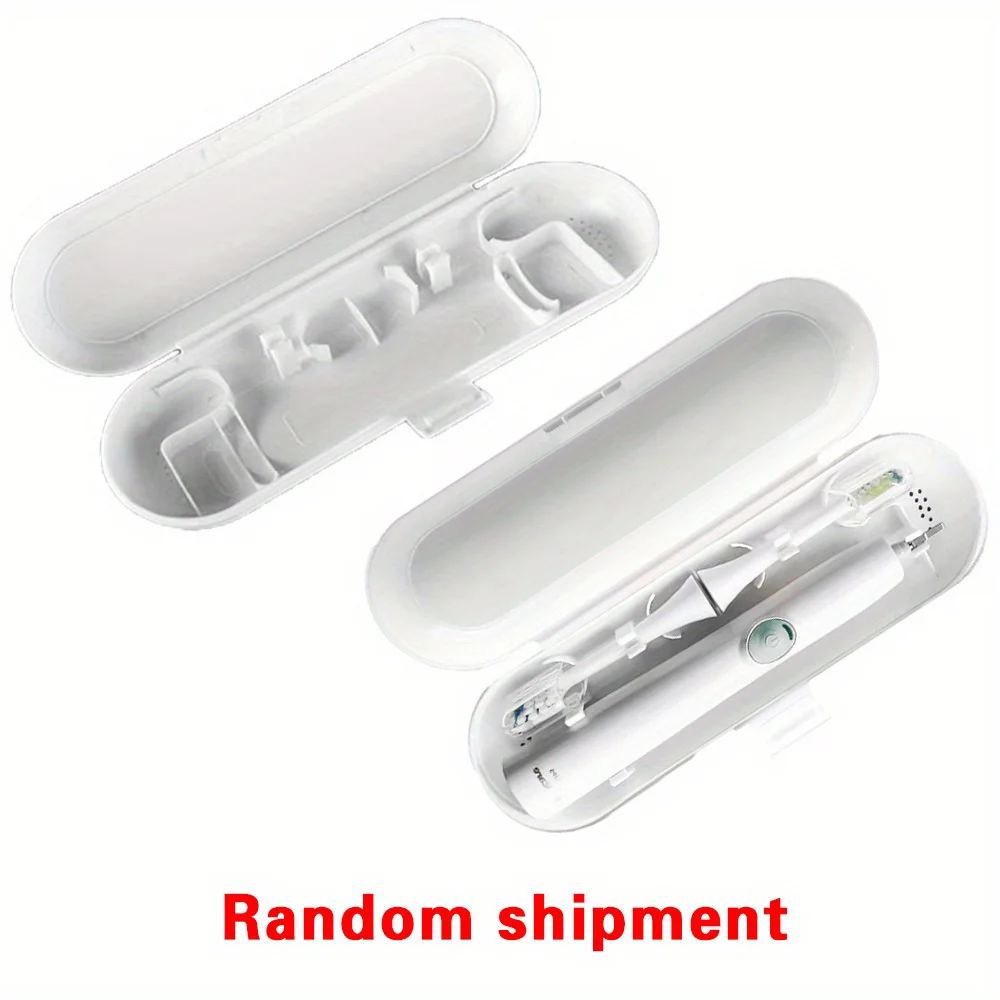 Electric Toothbrush Durable Storage Case Portable Toothbrush Protective Cover Box with Air Holes Travel Tool Gingerbread Pattern