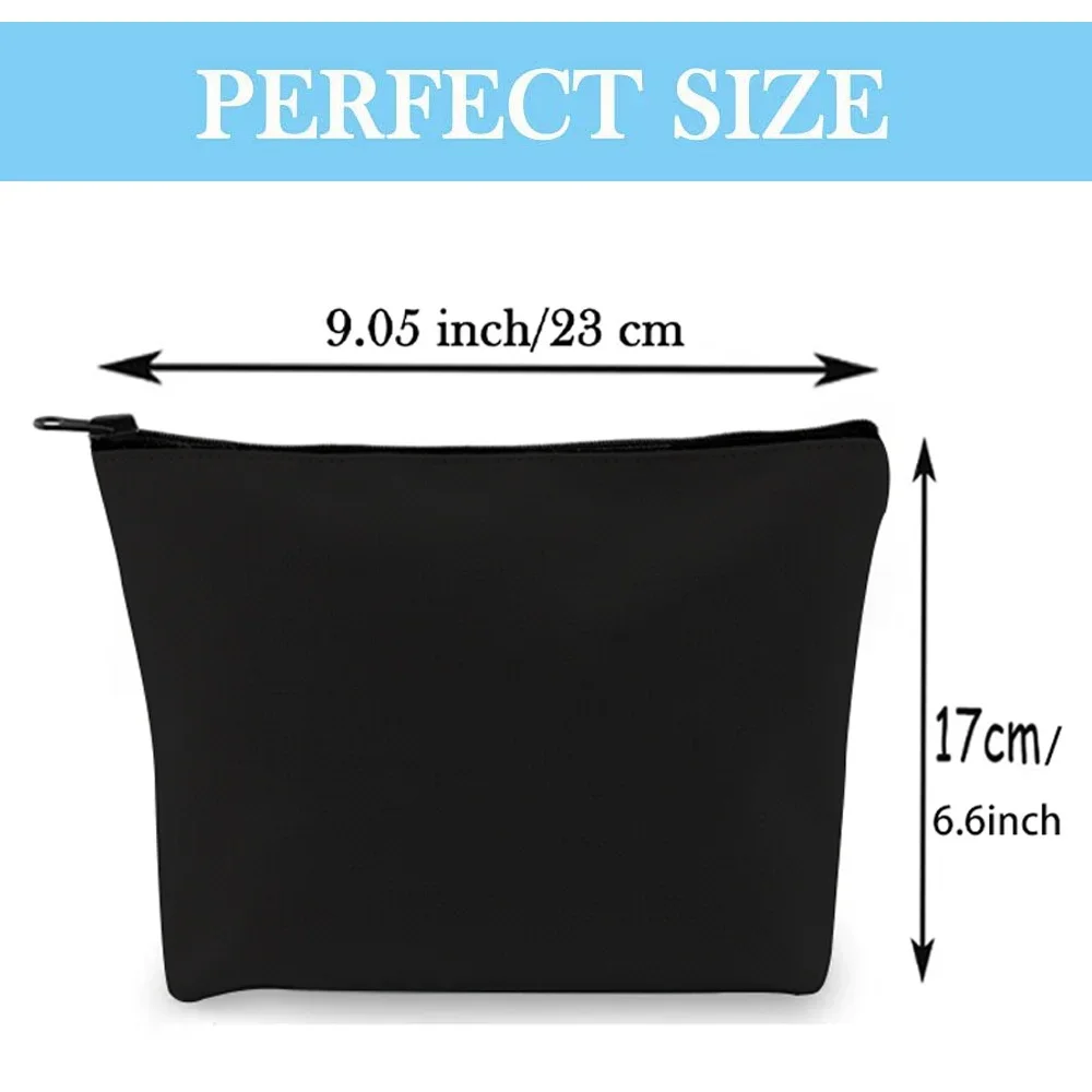 Cosmetic Bag Toiletry Handbag Portable Travel Small Cosmetic Bags Cash Wallet Lipstick Storage Pouch Graphic Letter Series