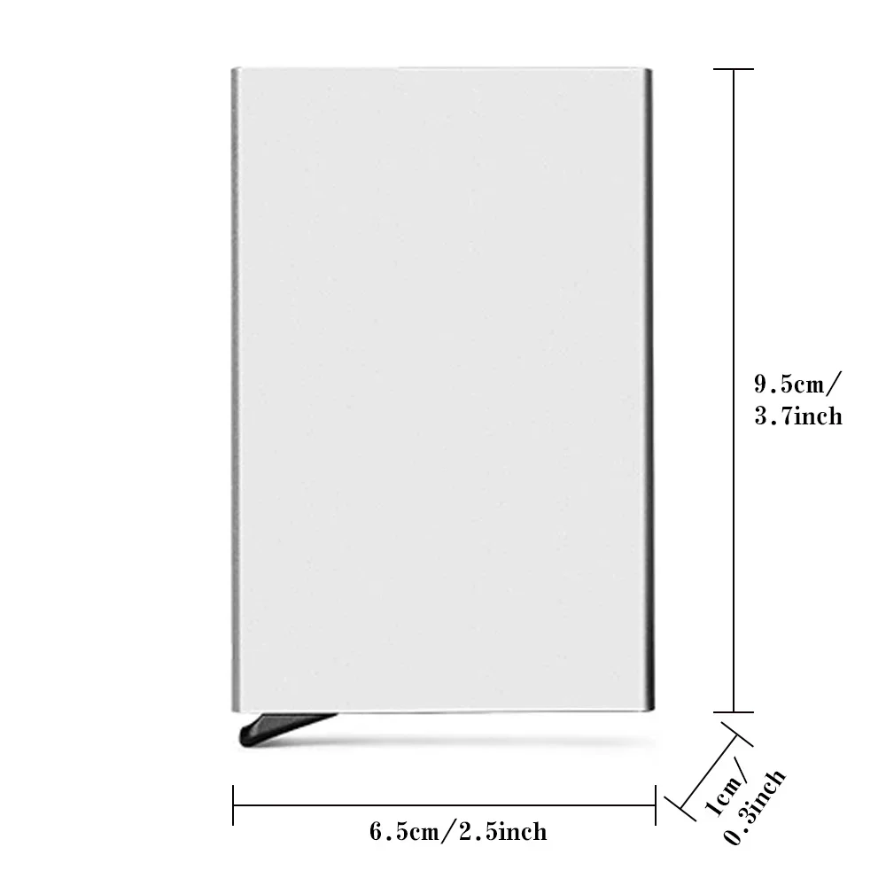 Credit Card Holder Gift Card Storage Boxs Fashion Multi-functional Leaf Series Pop-Up Business Cards Box Minimalist Wallet