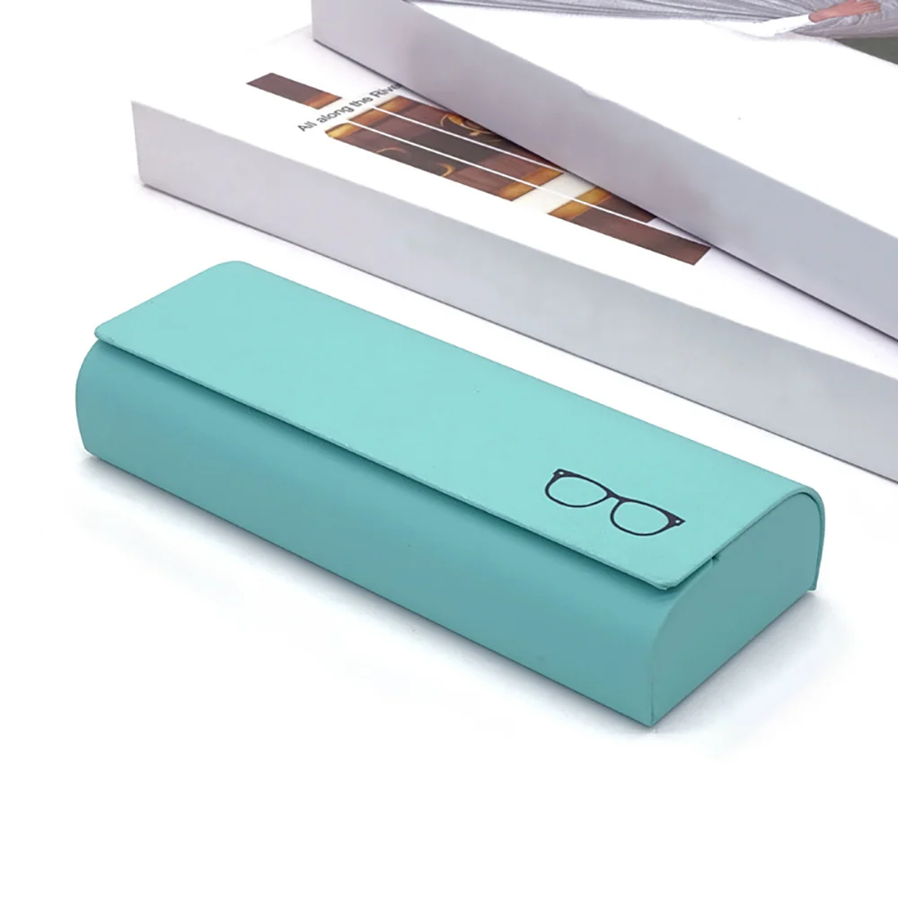 Hard PU Myopia Glasses Box New Fashionable Sunglasses Storage Box High Quality Reading Glasses Case Candy Letter Pattern