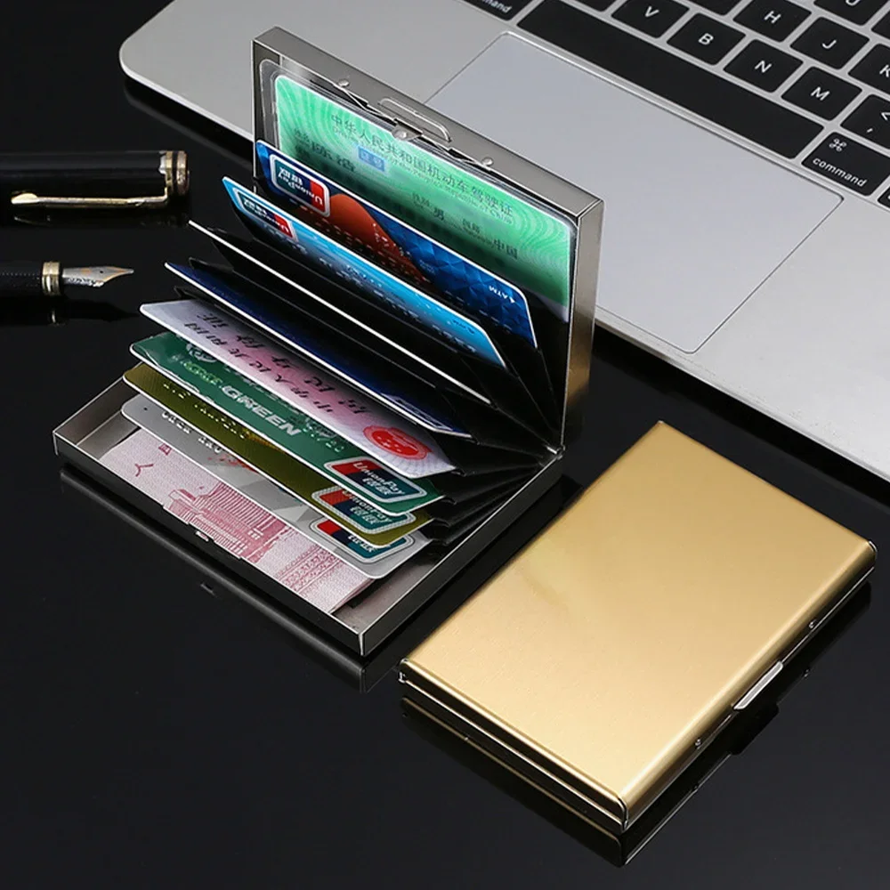 Cards and Id Card Holder Holds 6 Cards Slots Thin ID Case Wallet White Print Series Slim Wallets Credit Card Holder Money Bag