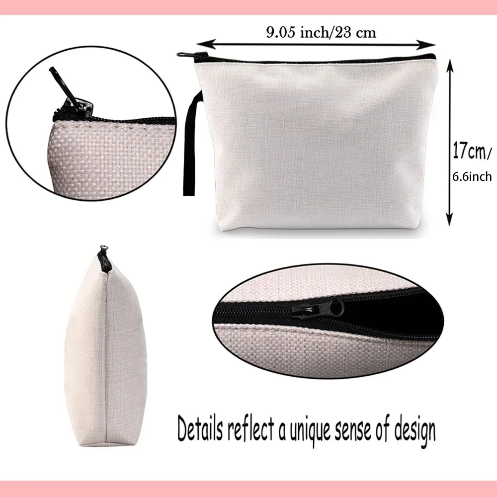 Makeup Bag Large Capacity Women’s Lipstick Key Cosmetic Bags Cosmetic Small Object Storage Pack Fish Letter Series