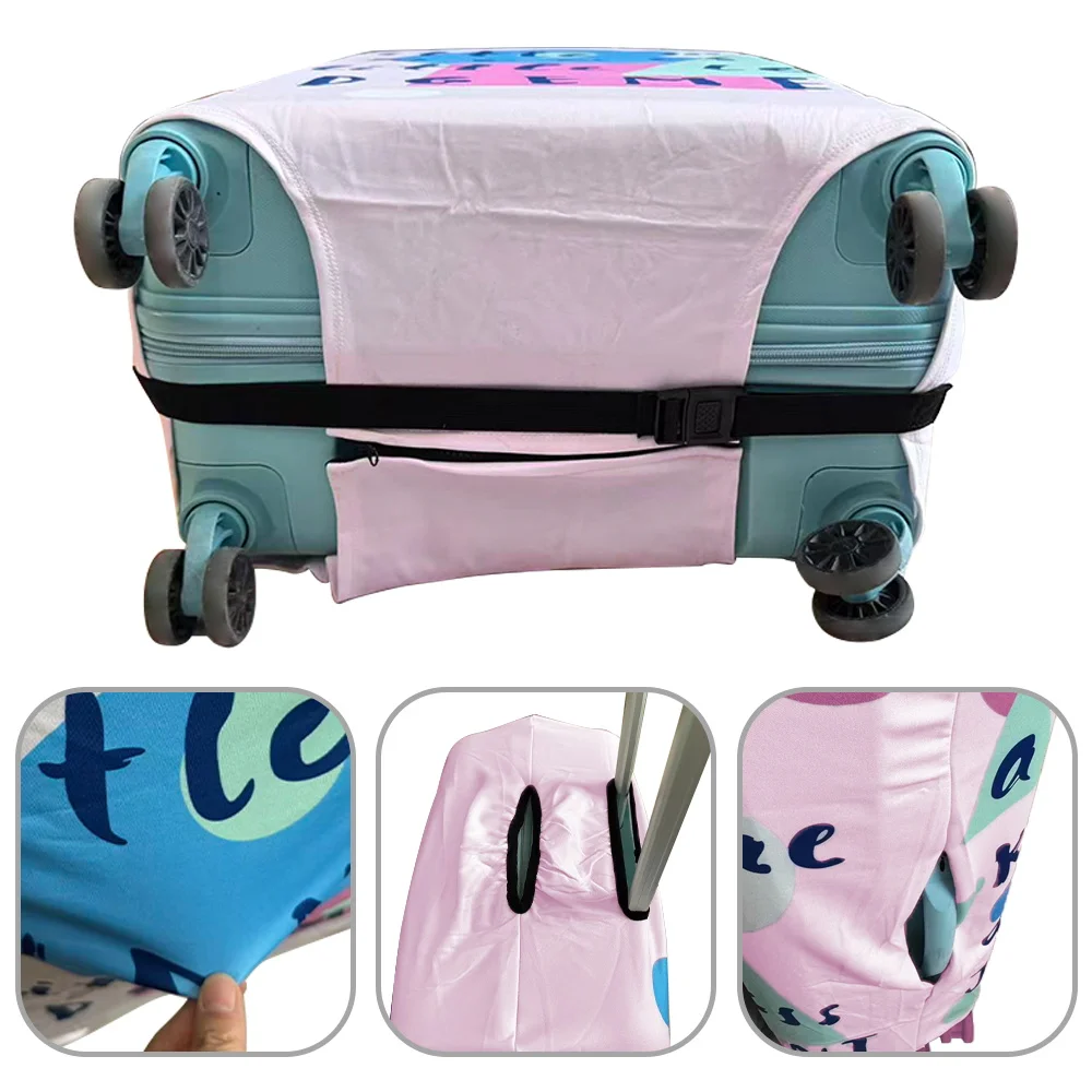2025 New Luggage Protective Cover Travel Accessories Protective Case Wear Resistant Multiple Style Options 18-28inch Dust Cover