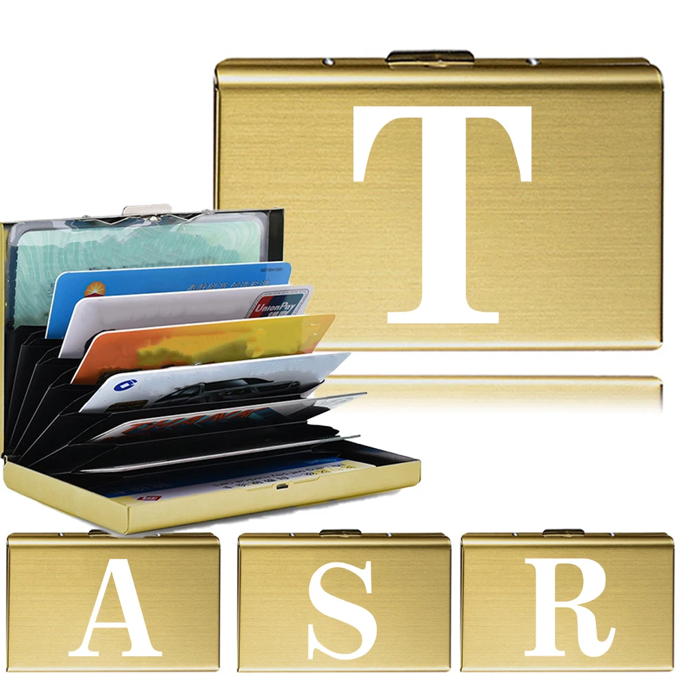 Cards and Id Card Holder Holds 6 Cards Slots Thin ID Case Wallet White Print Series Slim Wallets Credit Card Holder Money Bag