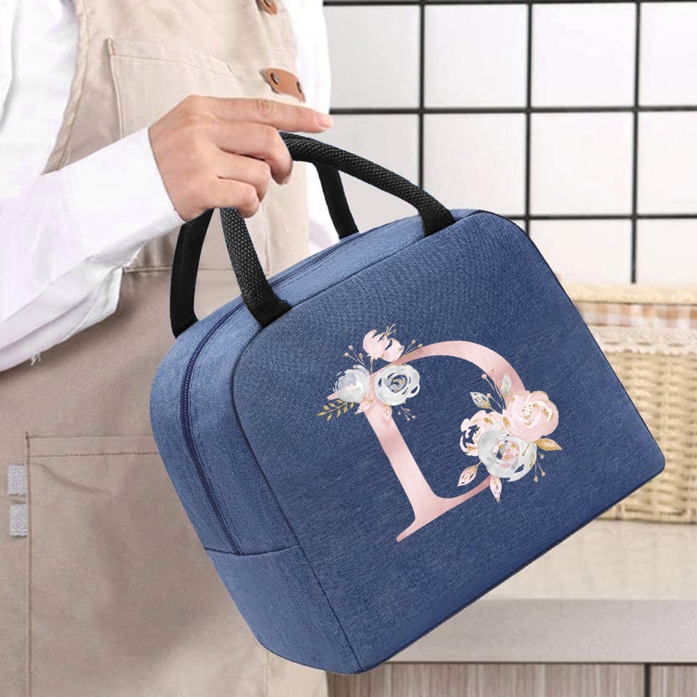 Insulated Lunch Bag Insulated Tote for Work, School, Outdoor Activities, Lunch Bag Durable Aluminum Foil Food Container Cooler Bag, Perfect for Office Workers