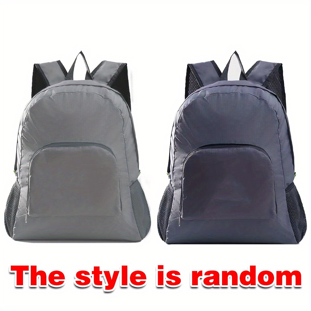 Foldable Backpack Travel Bag Lightweight Storage Bags Backpacks for Men Women Large Capacity Outdoor Hiking Camping Sports Climbing Rucksack Portable Organizer Bags Handbags