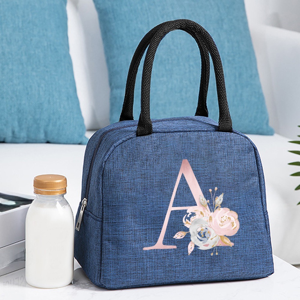 Insulated Lunch Bag Insulated Tote for Work, School, Outdoor Activities, Lunch Bag Durable Aluminum Foil Food Container Cooler Bag, Perfect for Office Workers