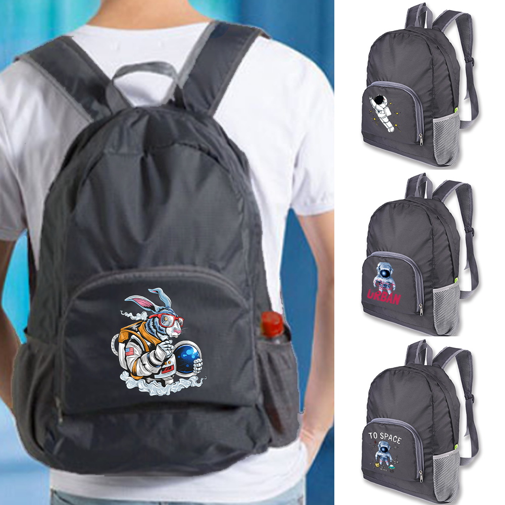 Foldable Backpack Travel Bag Lightweight Storage Bags Backpacks for Men Women Large Capacity Outdoor Hiking Camping Sports Climbing Rucksack Portable Organizer Bags Handbags